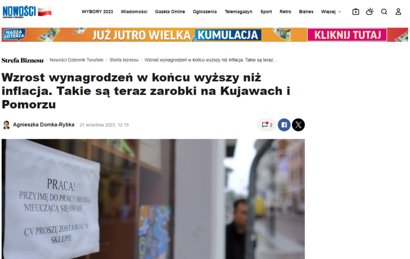 Nowości Program kariera