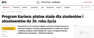 Program Kariera WNP media o nas
